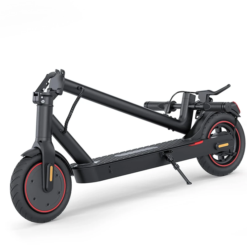 HopCycle Electric Scooter, Electric Scooter for Kids, 500W Motor, 18 MPH Speed, 21 Miles Range, Foldable E Scooter, Dual Brake, Gift for Boys & Girls Matte Black