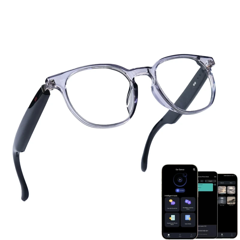Giinova Ai Smart Glasses - 160+ Language Translator & ChatGPT
