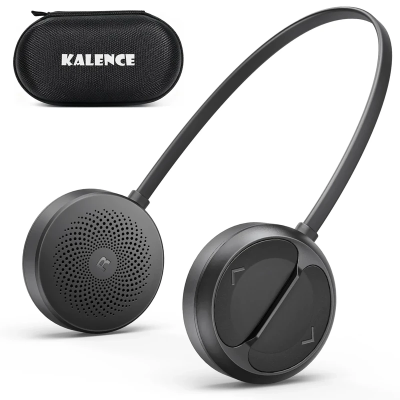 Wireless Bluetooth 6.0 Ski Helmet Speakers - 30H Playtime, Glove-Friendly, HDR Audio, IPX5 Waterproof, Rechargeable Drop-in Headphones with Built-in Mic for Skiing & Snowboarding Audio Ready Helmets