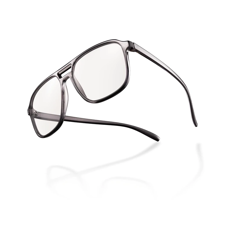 Prospek SHADOW Blue Light Blocking Glasses - Clear Lens for Office & Meetings - Daytime Computer Gaming Eyewear 9am-6pm - Reduce Eye Strain Headaches - Professional Style for Men Women