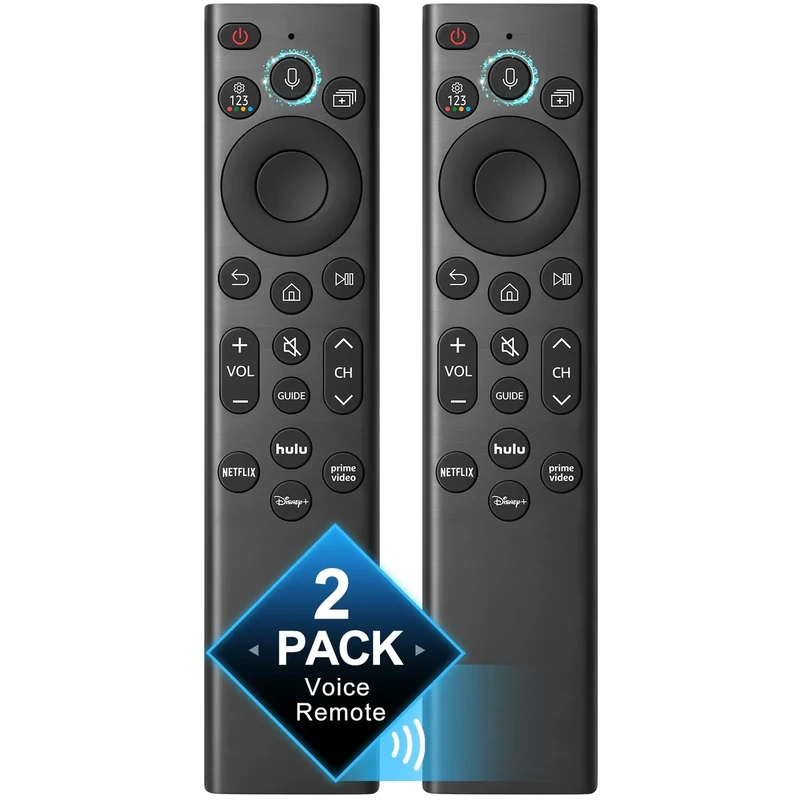 LOUTOC 2 Pack Remote for Samsung 4K/8K TV - 2 Year Warranty