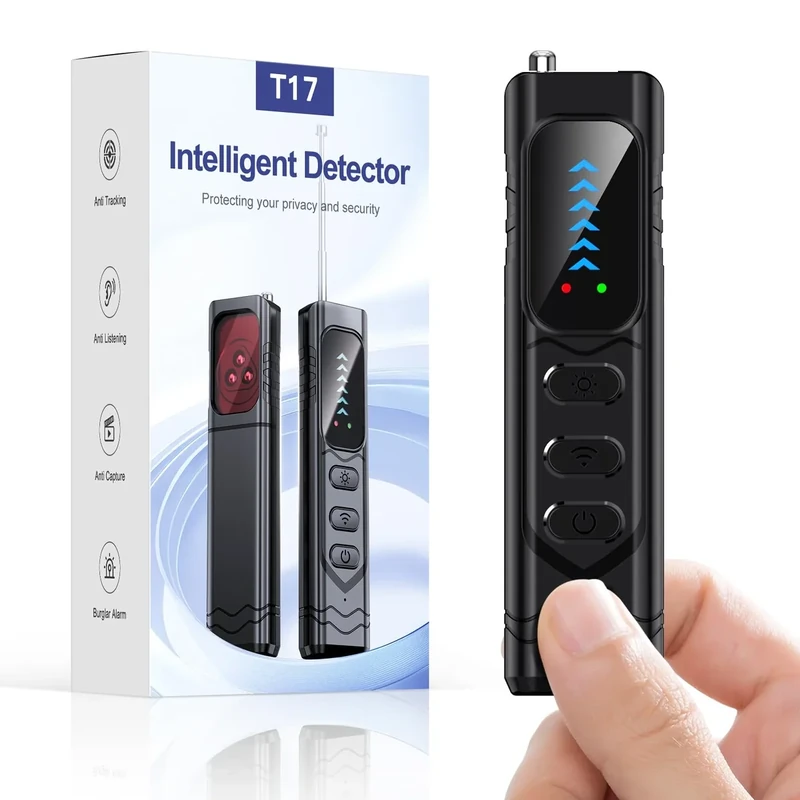 PEDUMMY Hidden Camera Detectors, Anti Spy Camera Finder, GPS Tracker Detector, Hidden Bug and Camera Detector, RF Detector for Hotels, Travel, Home & Office