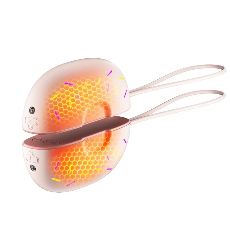 Magnetic Hand Warmers Rechargeable 2 Pack,10000mAh Electric Glove Heater Handwarmers with Flashlight, UL Certified, Men Women Gifts for Christmas, Birthday, Winter Hunting Camping Essentials,Pink