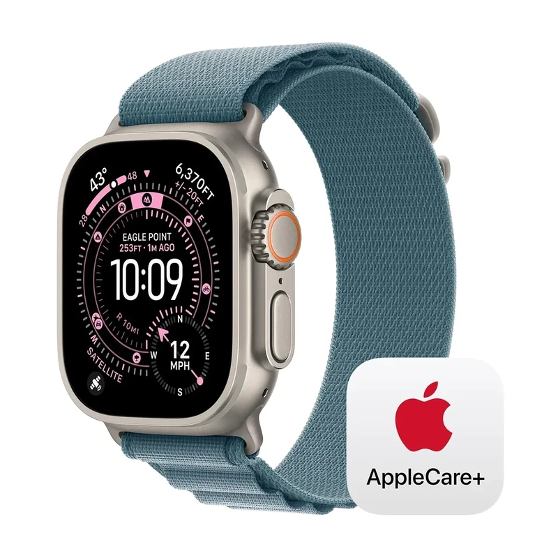 Apple Watch Ultra 3 GPS+Cellular 49mm - Titanium Blue Alpine Loop