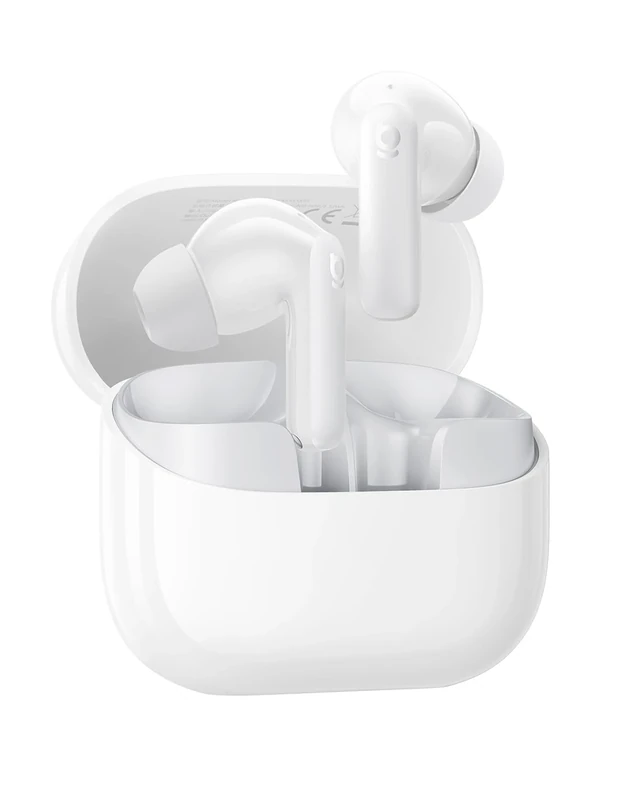 Baseus Bass BP1 NC Hybrid Active Noise Cancelling Wireless Earbuds, 12mm Super-Bass Driver, 41H Playtime, Bluetooth 6.0, IP55 Waterproof, 4-Mic AI ENC, 24 Customizable EQ