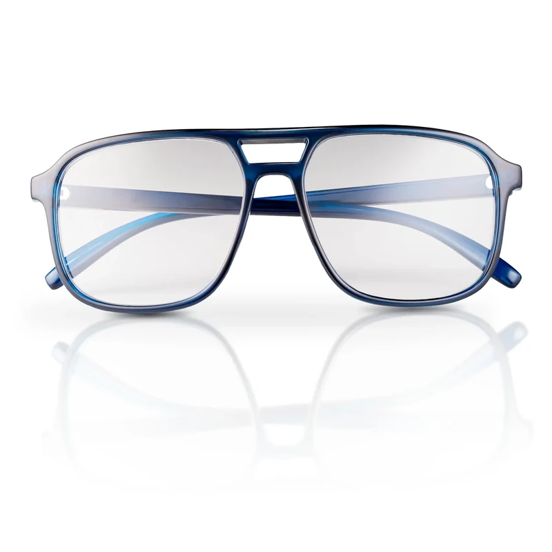 Prospek VIENTO Blue Light Blocking Reading Glasses +2.5 Diopters - Reduce Eye Strain & Headaches - Computer/Gaming Eyewear Men Women - Clear Lens Anti Glare - Professional Readers