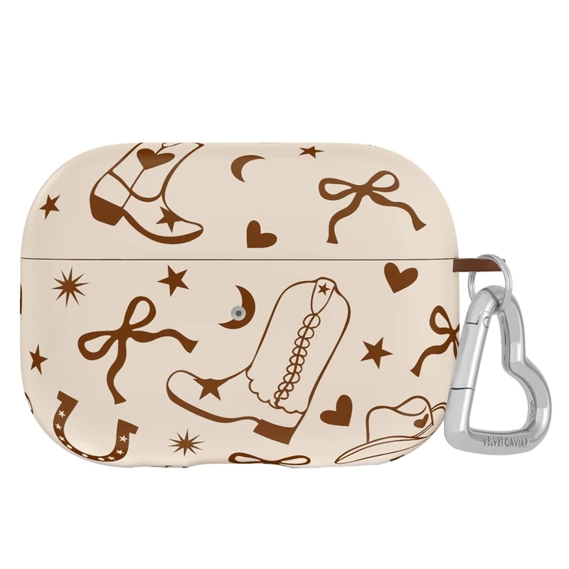 Velvet Caviar Compatible with AirPods Pro Case 2nd and 1st Generation - Cute Protective Hard Cover for Women - Rodeo Drive