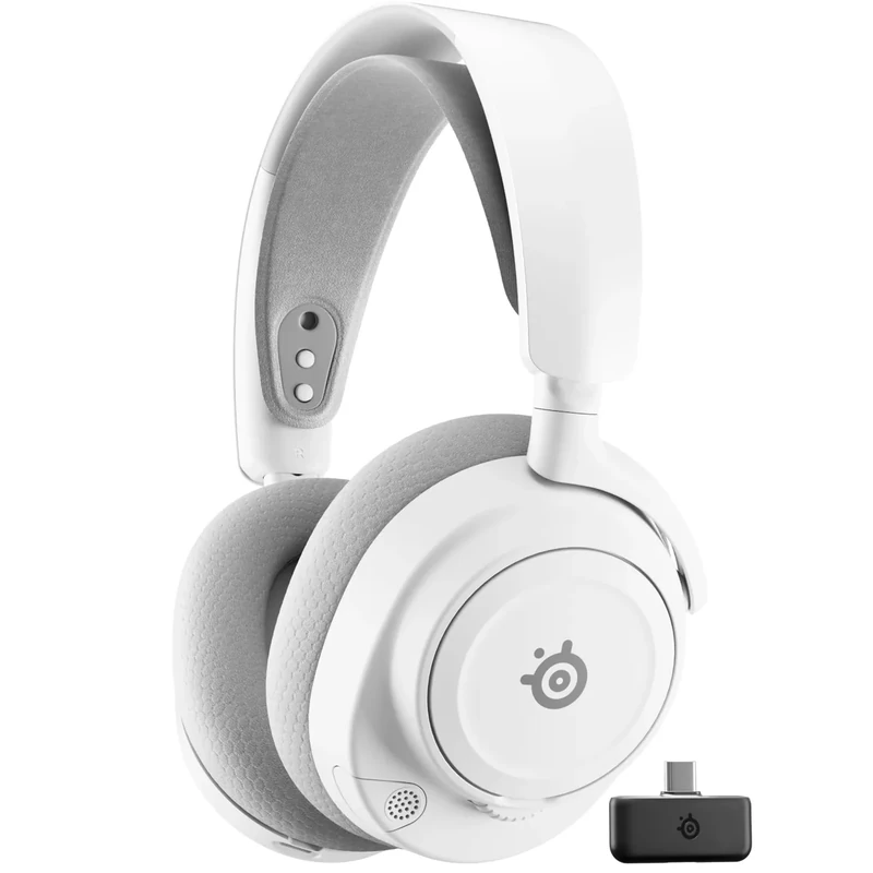 SteelSeries Arctis Nova 7 Wireless - 50+hr Battery, 2.4GHz/BT, White