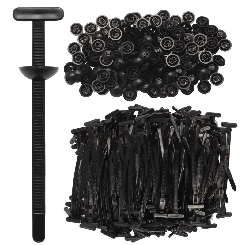 150 PCS Nylon Universal Cable Tie Quick Repair Buckle Zip Tie Clip For Car, Upgraded Multifunctional Pin & Botton Fastener Plastic Self Lock Zipper for Fast Fix