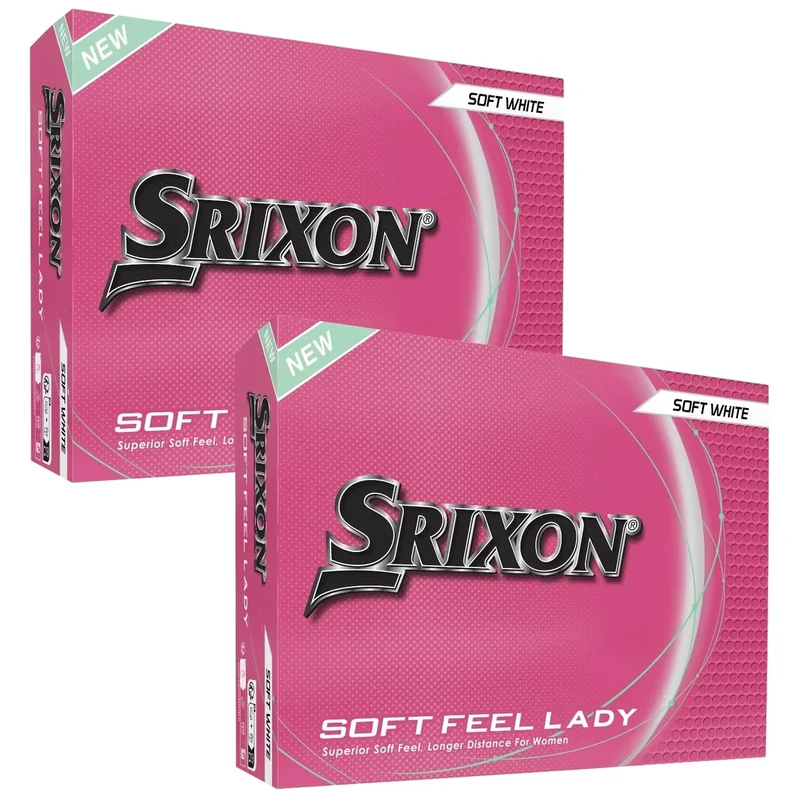 Srixon Soft Feel Lady 9 Golf Balls (24 Pack)