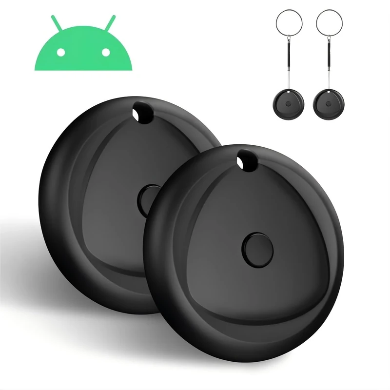Raykit Android Tracker Tags 2 Pack - Bluetooth 5.3, IP7, Long Life