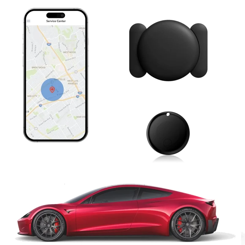 JNLIK GPS Tracker for Vehicles,Magnetic Waterproof Car Tracker, No Monthly fees, Mini Portable GPS Tracker for Cars, Trucks, Motorcycle, Anti-Theft（Android Only）