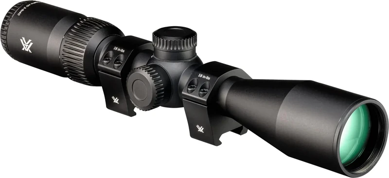 Vortex Triumph HD 3-9x40 Second Focal Plane, 1-inch Tube Riflescope Kit - Dead-Hold BDC (MOA) Reticle, 1" Hunter Rings - 0.90" Low Height, Neoprene Cover