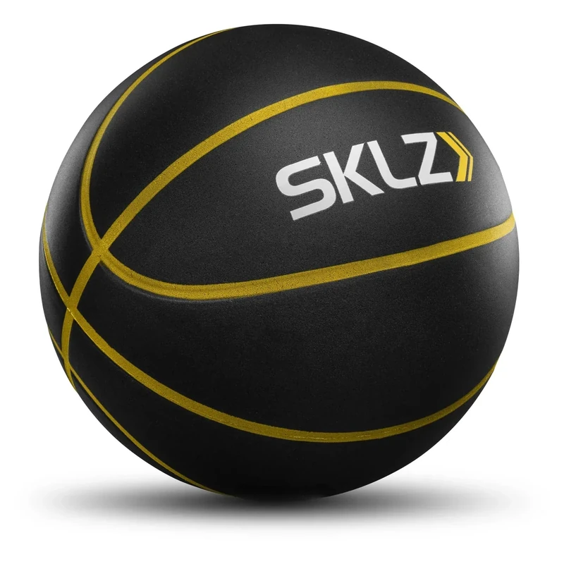 SKLZ Bashhhketball Pro Silent Basketball – Official Size 7 Foam Basketball, 29.5” Indoor Training Ball with Real Bounce, Quiet Dribbling, Durable Construction, and Real Grip Channels