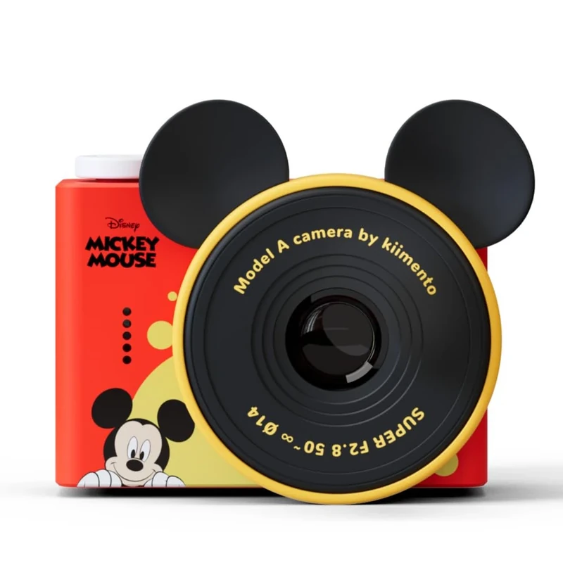 Kidamento Mickey Mouse Mini Digital Camera - 12MP, 32GB, 1.55" Screen