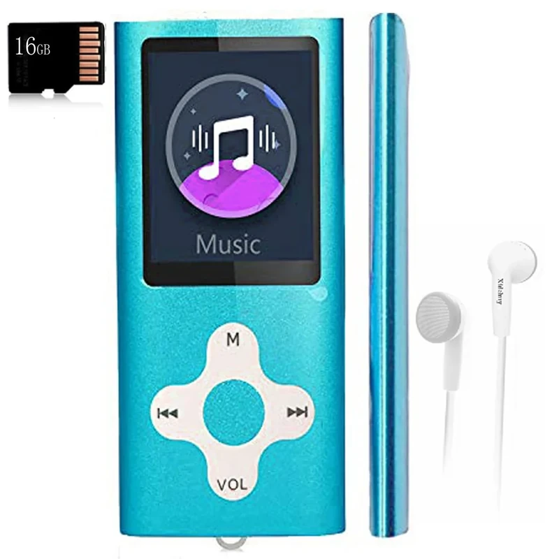 Xidehuy 16GB MP3 Player with 1.8" LCD, FM Radio, Photo Viewer