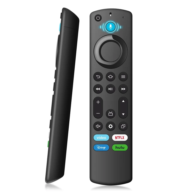 Replacement Voice Remote Control Fit for Fire Smart TVs Stick/TV Cube，Stick 4K/4K Max(1st / 2nd Gen), Stick HD/Lite, Smart TV 3rd Gen,and for Hisense TCL Smart TV, Not for Samsung TVs