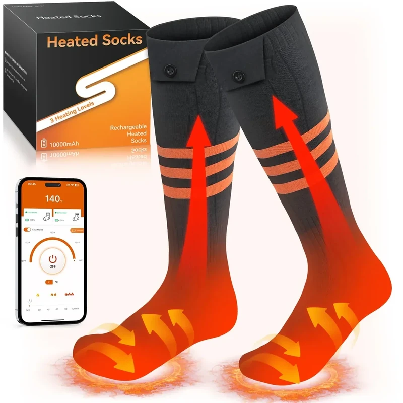 Heated Ski Socks - Image 1