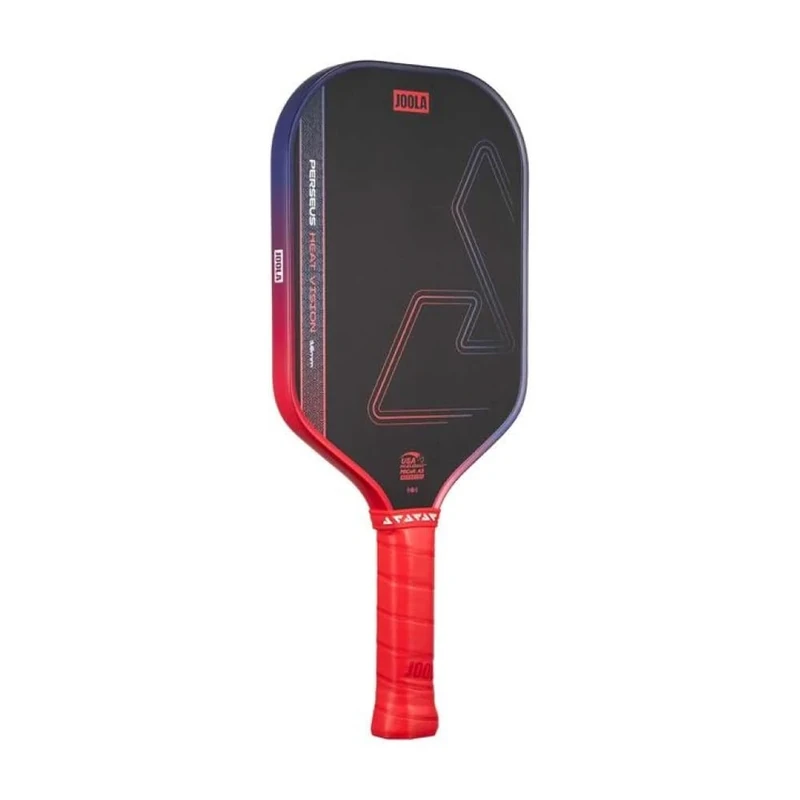 JOOLA Perseus Heat Vision 16mm Pickleball Paddle - Textured Carbon Fiber Surface for Spin - SK Film for Reduced Vibration - USAP Approved - NFC Chip Enabled