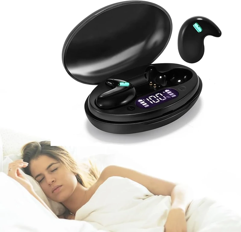 Mudtun Ultra-Thin Sleep Earbuds - 6H Playtime, Noise Blocking