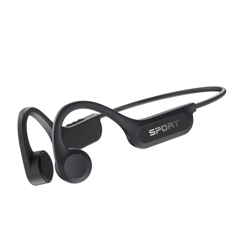 Yorlu Bone Conduction Headphones, 10Hrs Playtime Bone Conduction Earbuds, IP56 Waterproof Earphones