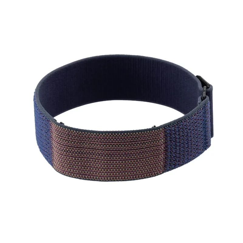 Dollform Nylon Sport Replacement Strap Compatible with Hume Band, Adjustable Breathable Wristband for Fitness Tracker (NavyBlue)