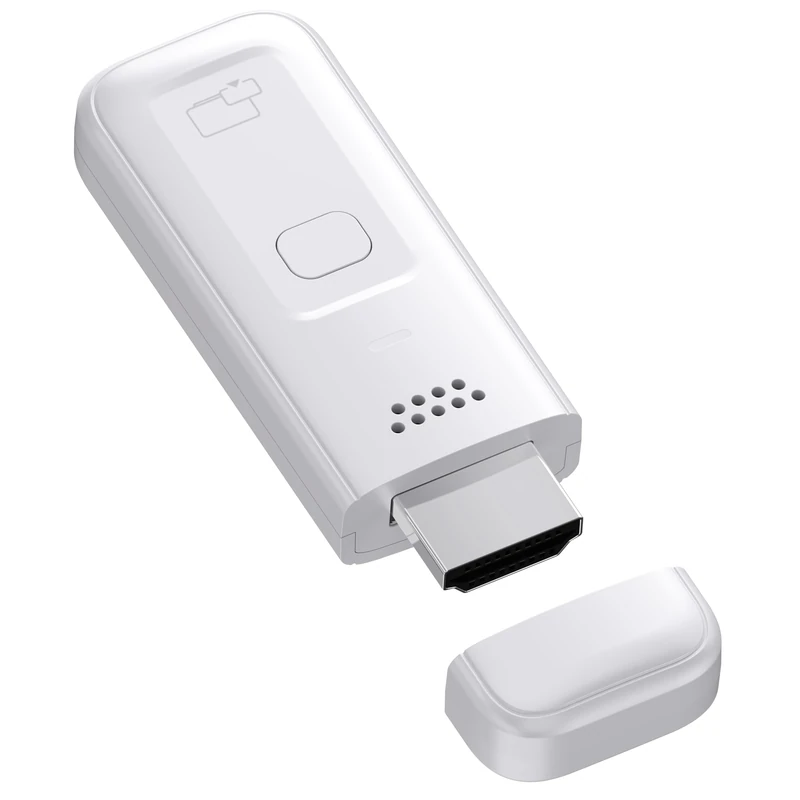 Wireless HDMI Display Dongle Adapter, iShare iOS Wireless HDMI Extender Receiver, 1080P Plug & Play Screen Mirroring Device for iPhone/iPad/Android/PC to HDTV/Projector/Monitor, AirPlay & Miracast