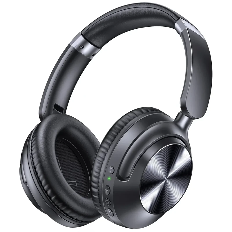 TAGRY Hybrid ANC Headphones - 100H Playtime, Fast Charge, Hi-Res Audio