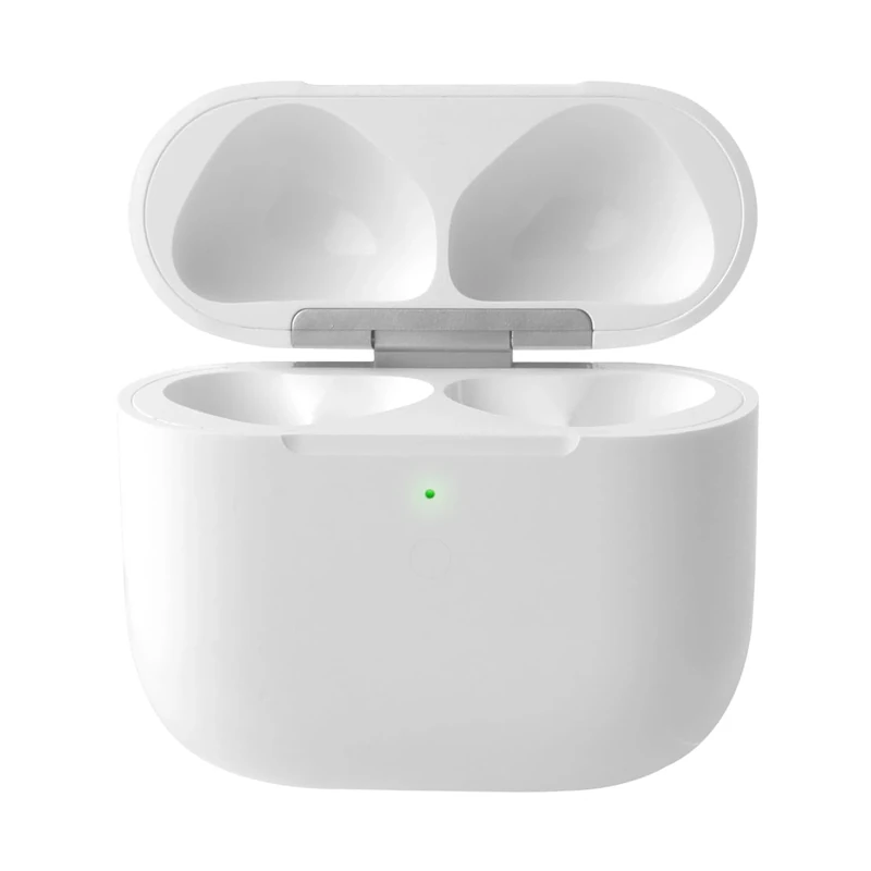 Charging Case for Air Pods 4 Charging Case Replacement Only with Air Pod 4th Generation Charger Cases Bluetooth Sync Pairing Button Support Wired Wireless, Without Earbuds