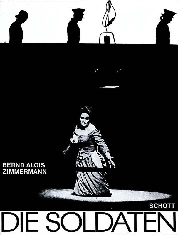 Die Soldaten: Oper in vier Akten nach dem gleichnamigen Schauspiel von Jakob Michael Reinhold Lenz. Soli, Speakers and Orchestra. Réduction pour piano.