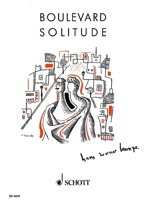 Boulevard Solitude: Lyric Drama in 7 Tableaux. Réduction pour piano. - Image 1