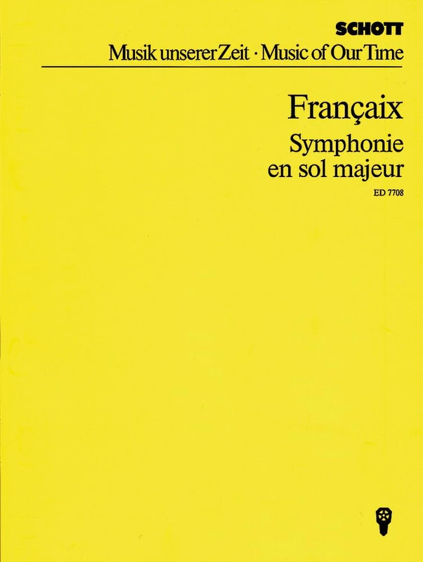 Symphony in G Major: écrite à la mémoire de Joseph Haydn. orchestra. Partition de direction et d'étude. - Image 1