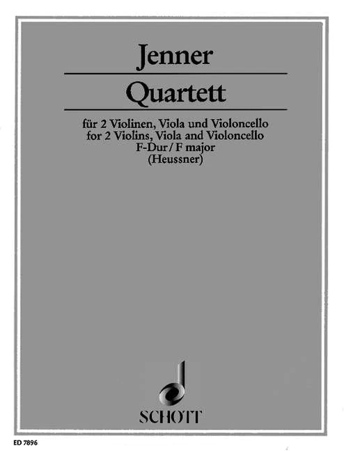 Quartet F Major: string quartet. Partition et parties. - Image 1
