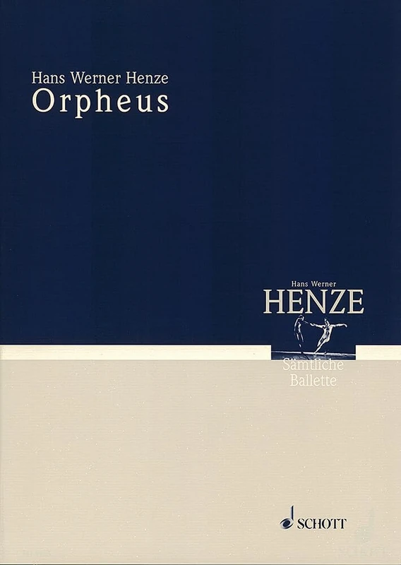 Orpheus: A story in 2 acts and 6 scenes by Edward Bond. Partition d'étude.
