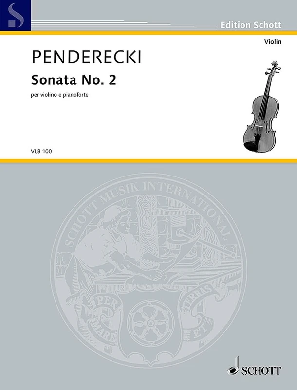 Sonata No. 2: per violino e pianoforte. violin and piano. - Image 1
