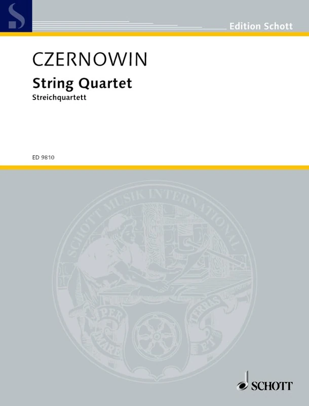 Schott String Quartet - Musical Score and Parts