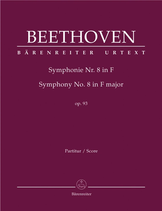 Symphony No.8 in F major Op.93 (Full Score)