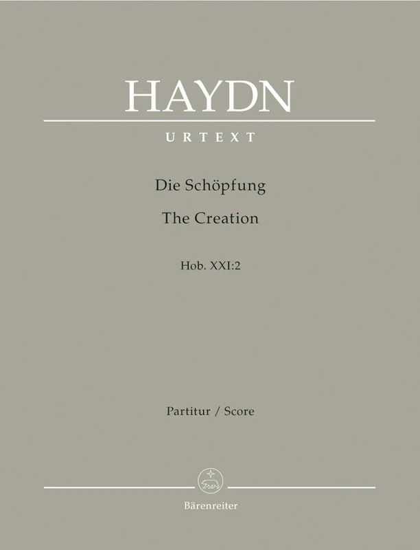 The Creation Hob.XXI:2 (Full Score, paperback)