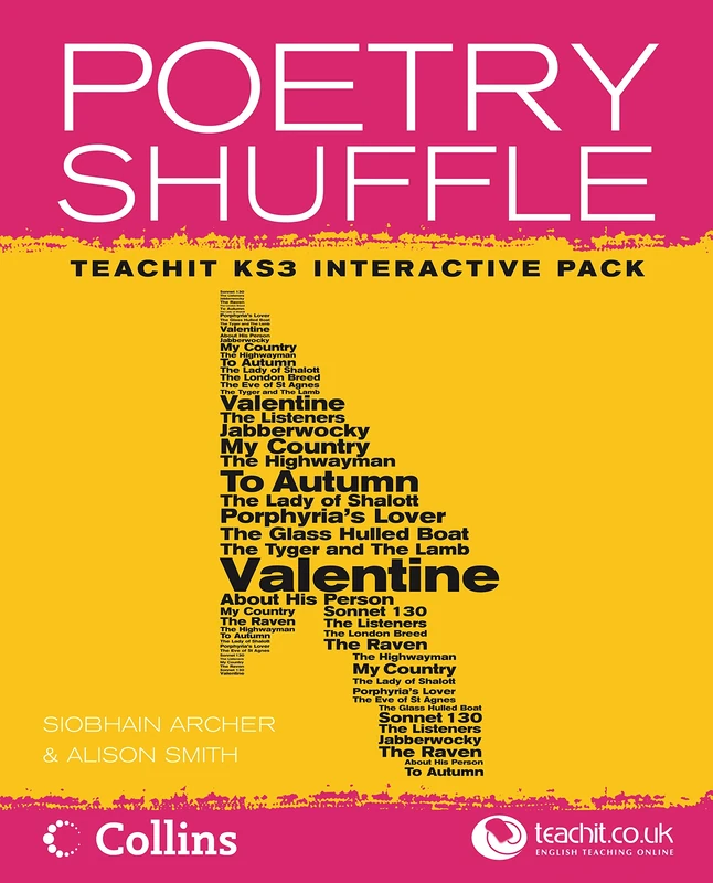 Teachit – Poetry Shuffle Pack KS3: Network Licence: Site Licence
