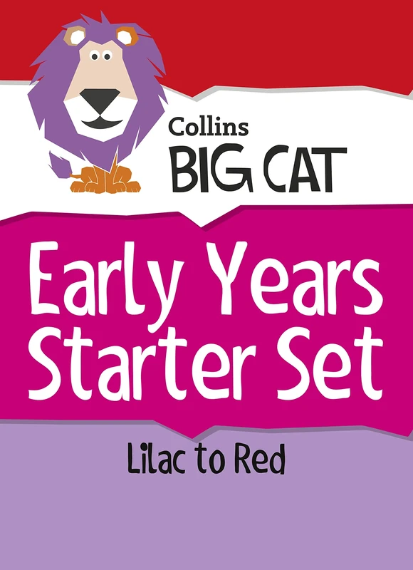 Early Years Starter Set: Band 00 Lilac - Band 02B Red B (Collins Big Cat Sets)