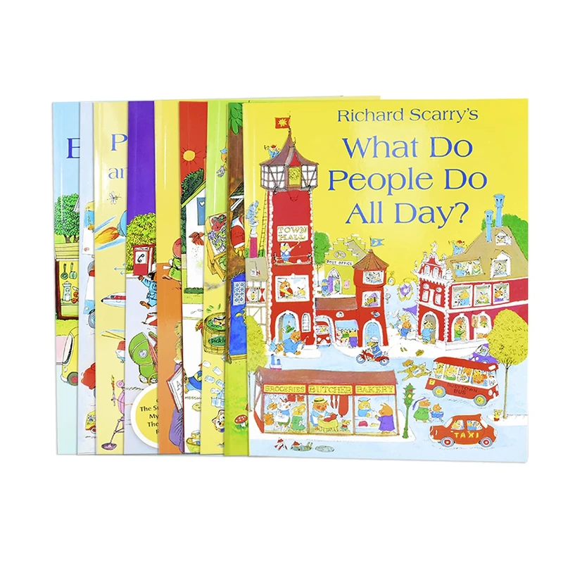 Richard Scarry's Best Collection Ever! 10 books collection. What do people do all day?... and other stories.