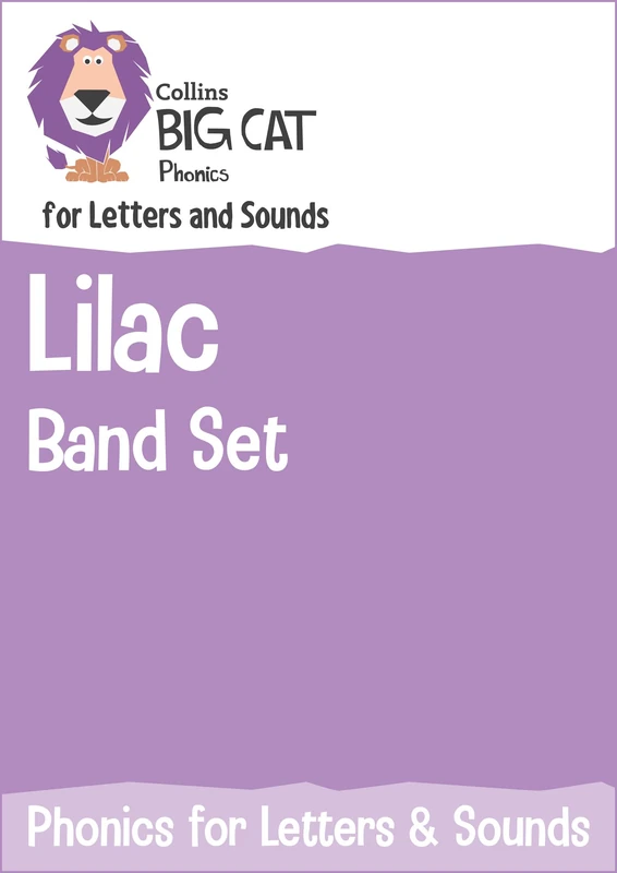 Phonics for Letters and Sounds Lilac Band Set: Band 00/Lilac (Collins Big Cat Sets)