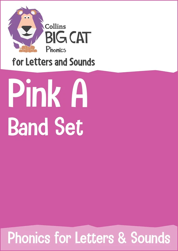 Phonics for Letters and Sounds Pink A Band Set: Band 1A/Pink A (Collins Big Cat Sets)