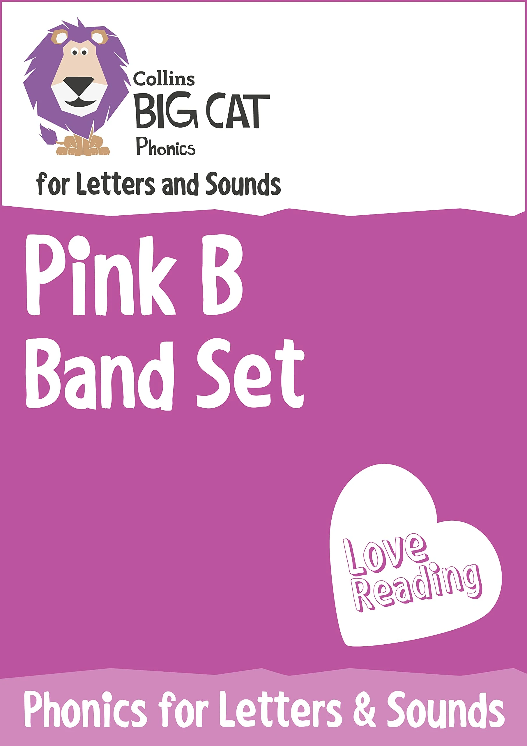 Phonics for Letters and Sounds Pink B Band Set: Band 1B/Pink B (Collins Big Cat Sets)