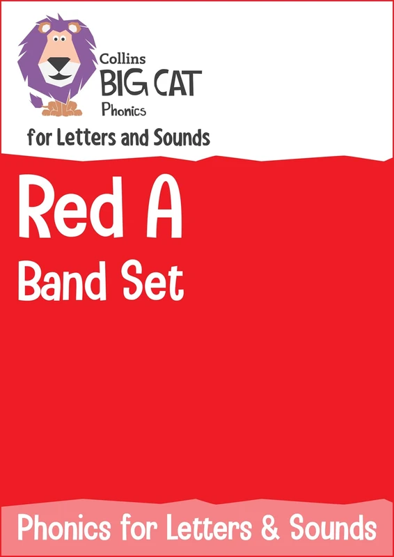 Phonics for Letters and Sounds Red A Band Set: Band 2A/Red A (Collins Big Cat Sets)
