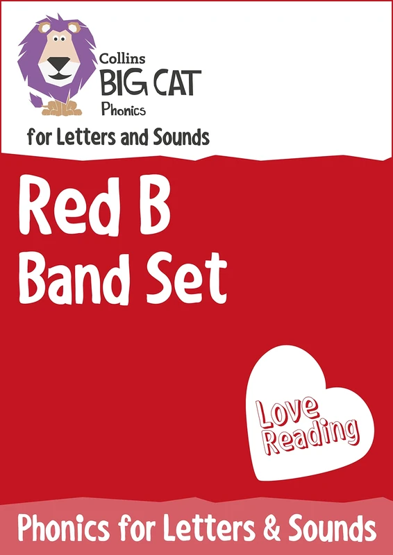Phonics for Letters and Sounds Red B Band Set: Band 2B/Red B (Collins Big Cat Sets)