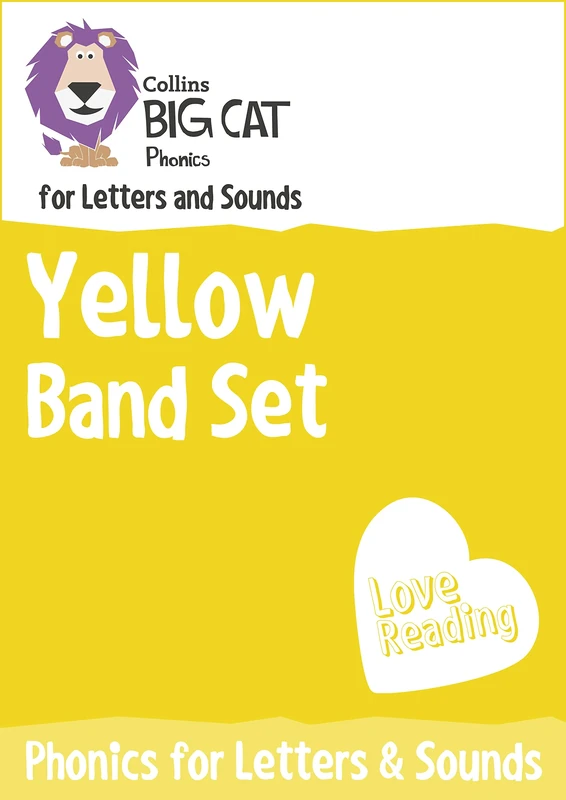 Phonics for Letters and Sounds Yellow Band Set: Band 03/Yellow (Collins Big Cat Sets)