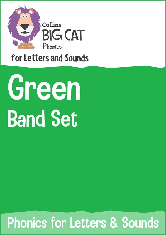 Phonics for Letters and Sounds Green Band Set: Band 05/Green (Collins Big Cat Sets)