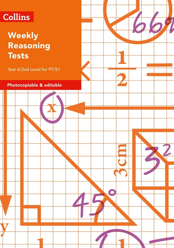 Weekly Reasoning Tests for Year 6 / 2nd Level for P7/S1 (Collins Tests & Assessment)