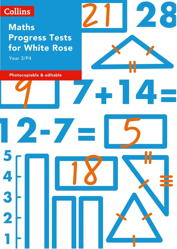 Year 3/P4 Maths Progress Tests for White Rose (Collins Tests & Assessment)